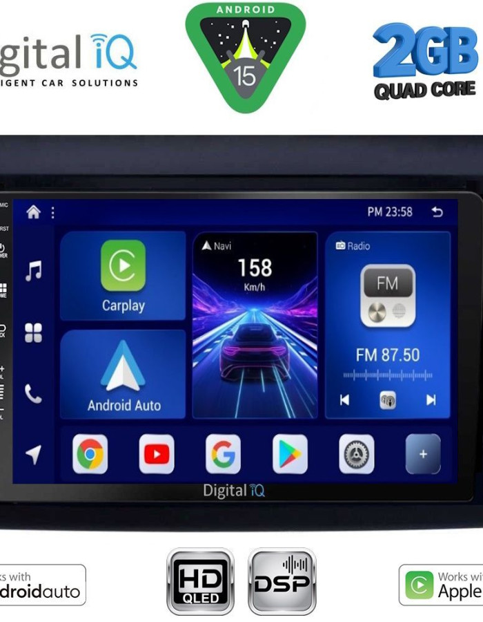 DIGITAL IQ BXC 3140_CPAA (9inc) MULTIMEDIA TABLET for FIAT DUCATO mod. 2006-2011