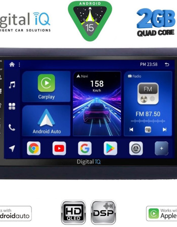 DIGITAL IQ BXC 3145_CPAA (9inc) MULTIMEDIA TABLET for FIAT STILO mod. 2001-2007