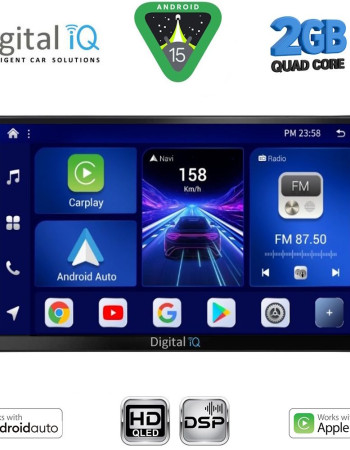 DIGITAL IQ BXC 3149_CPAA DASH (9inc) MULTIMEDIA TABLET for FIAT TIPO mod. 2018-2023