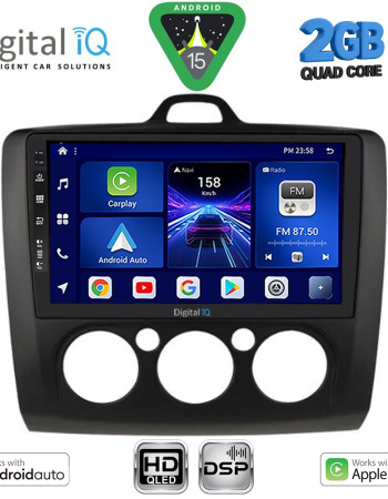 DIGITAL IQ BXC 3156BL_CPAA A/C (9inc) MULTIMEDIA TABLET for FORD FOCUS mod. 2005-2012 (BLACK)