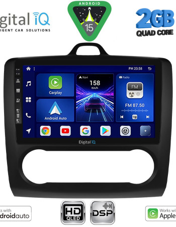 DIGITAL IQ BXC 3156BL_CPAA CLIMA (9inc) MULTIMEDIA TABLET for FORD FOCUS mod. 2005-2012 (BLACK)