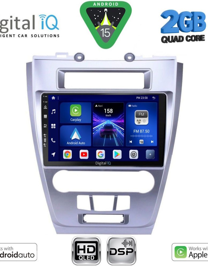 DIGITAL IQ BXC 3159_CPAA (10inc) MULTIMEDIA TABLET for FORD FUSION mod. 2012-2017