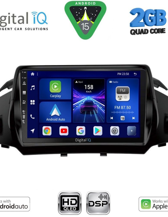 DIGITAL IQ BXC 3160_CPAA (9inc) MULTIMEDIA TABLET for FORD KUGA mod. 2013-2019 – CMAX mod. 2011-2019