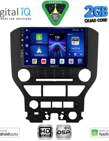 DIGITAL IQ BXC 3166_CPAA 3BUT (9inc) MULTIMEDIA TABLET for FORD MUSTANG mod. 2015-2020