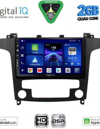 DIGITAL IQ BXC 3175_CPAA CLIMA (9inc) MULTIMEDIA TABLET for FORD SMAX mod. 2006-2014