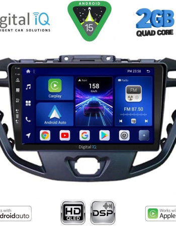DIGITAL IQ BXC 3177_CPAA (9inc) MULTIMEDIA TABLET for FORD TRANSIT CUSTOM | TOURNEO CUSTOM mod. 2013-2019