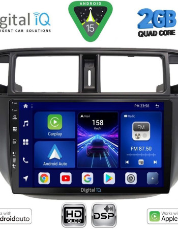 DIGITAL IQ BXC 3186_CPAA A/C (9inc) MULTIMEDIA TABLET for HONDA CIVIC mod. 1995-2001