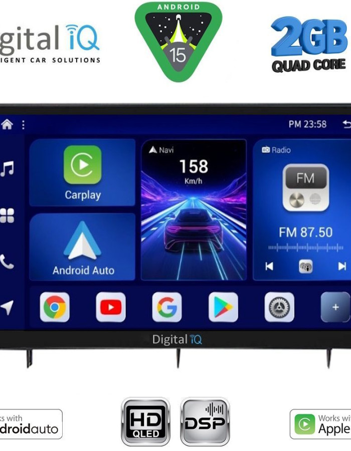 DIGITAL IQ BXC 3192_CPAA (10inc) MULTIMEDIA TABLET for HONDA CIVIC mod. 2022-2026