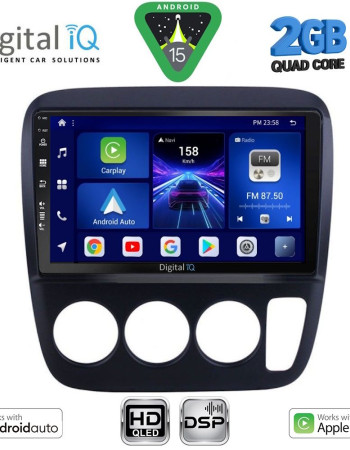 DIGITAL IQ BXC 3196_CPAA A/C (9inc) MULTIMEDIA TABLET for HONDA CRV mod. 1996-2006