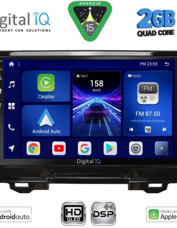 DIGITAL IQ BXC 3202_CPAA (9inc) MULTIMEDIA TABLET for HONDA HRV mod. 2021-2026