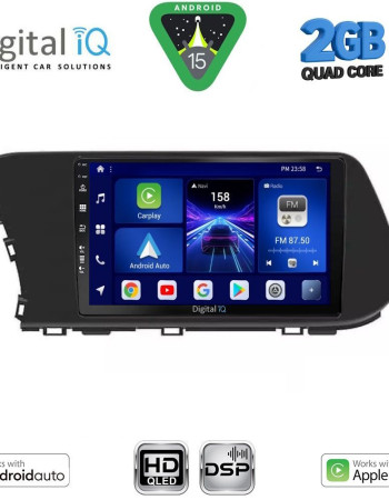 DIGITAL IQ BXC 3220_CPAA (10inc) MULTIMEDIA TABLET for HYUNDAI i20 - BAYON mod. 2021-2026
