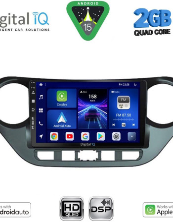 DIGITAL IQ BXC 3224_CPAA (9inc) MULTIMEDIA TABLET for HYUNDAI i10 mod. 2014-2020