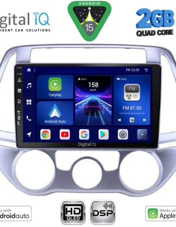 DIGITAL IQ BXC 3227_CPAA A/C (9inc) MULTIMEDIA TABLET for HYUNDAI i20 mod. 2008-2012