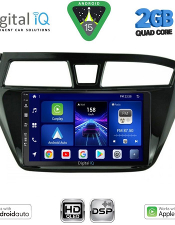 DIGITAL IQ BXC 3229_CPAA (9inc) MULTIMEDIA TABLET for HYUNDAI i20 mod. 2014-2018
