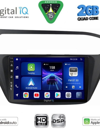DIGITAL IQ BXC 3230_CPAA (9inc) MULTIMEDIA TABLET for HYUNDAI i20 mod. 2018-2021