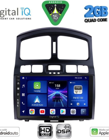 DIGITAL IQ BXC 3236_CPAA (9inc) MULTIMEDIA TABLET for HYUNDAI SANTA FE mod. 2003-2006