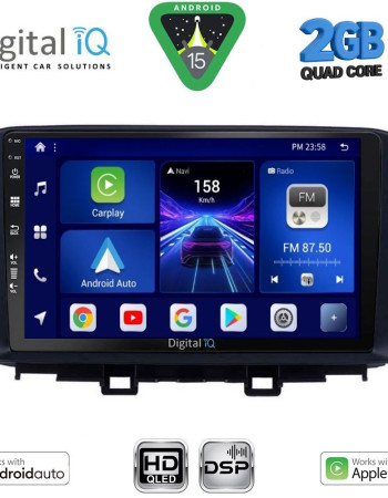 DIGITAL IQ BXC 3237_CPAA (10inc) MULTIMEDIA TABLET for HYUNDAI KONA mod. 2017-2023
