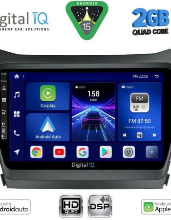 DIGITAL IQ BXC 3238_CPAA (9inc) MULTIMEDIA TABLET for HYUNDAI IX45 - SANTA FE mod. 2013-2017