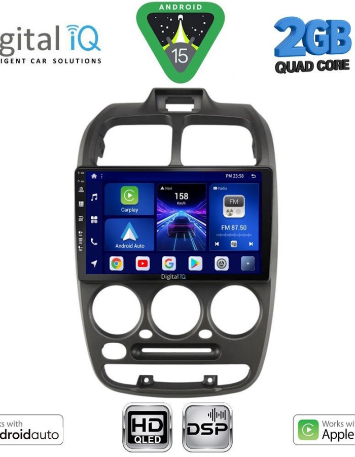 DIGITAL IQ BXC 3246_CPAA (9inc) MULTIMEDIA TABLET for HYUNDAI ACCENT mod. 1999-2004
