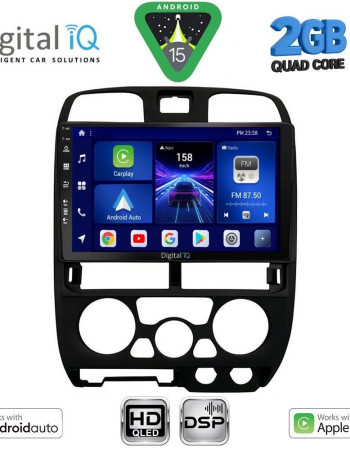 DIGITAL IQ BXC 3253BL_CPAA (9inc) MULTIMEDIA TABLET for ISUZU D-MAX mod. 2002-2008 (BLACK)