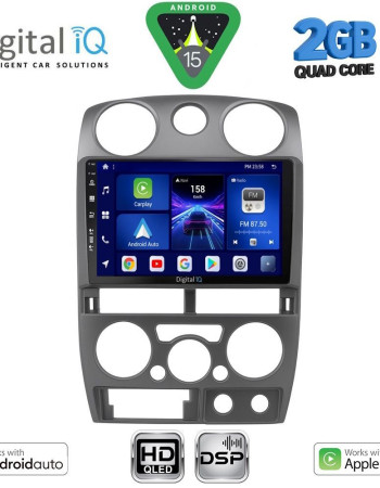 DIGITAL IQ BXC 3254GR_CPAA (9inc) MULTIMEDIA TABLET for ISUZU D-MAX mod. 2008-2012 (GREY)