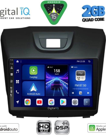 DIGITAL IQ BXC 3255_CPAA (9inc) MULTIMEDIA TABLET for ISUZU DMAX mod. 2012-2020