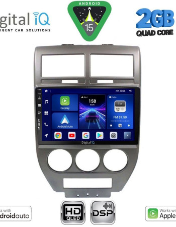 DIGITAL IQ BXC 3276_CPAA (10inc) MULTIMEDIA TABLET for JEEP COMPASS - PATRIOT mod. 2007-2016