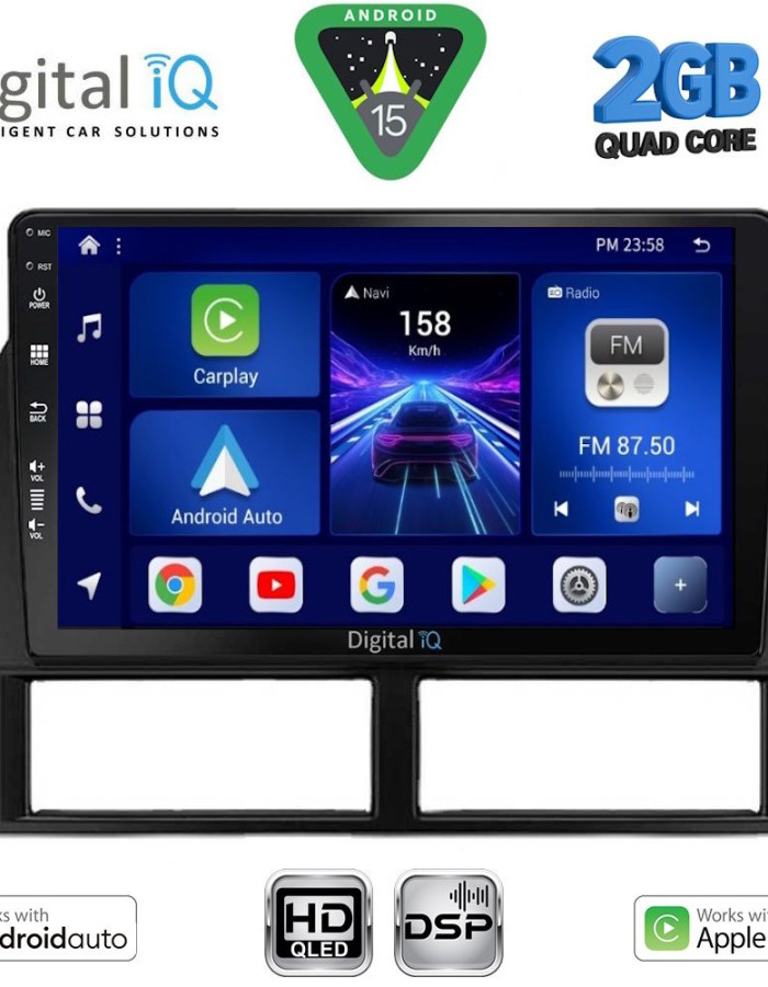 DIGITAL IQ BXC 3280_CPAA (9inc) MULTIMEDIA TABLET for JEEP GRAND CHEROKEE mod. 1999-2004