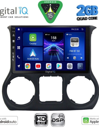 DIGITAL IQ BXC 3296_CPAA (10inc) MULTIMEDIA TABLET for JEEP WRANGLER mod. 2014-2017