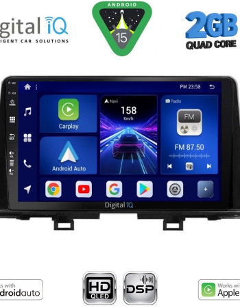 DIGITAL IQ BXC 3310_CPAA (9inc) MULTIMEDIA TABLET for KIA PICANTO mod. 2021-2026