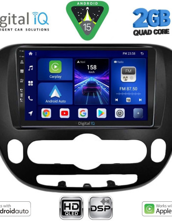 DIGITAL IQ BXC 3321_CPAA (9inc) MULTIMEDIA TABLET for KIA SOUL mod. 2014-2025