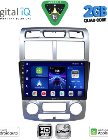 DIGITAL IQ BXC 3324SL_CPAA (CLIMA) (9inc) MULTIMEDIA TABLET for KIA SPORTAGE mod. 2004-2010