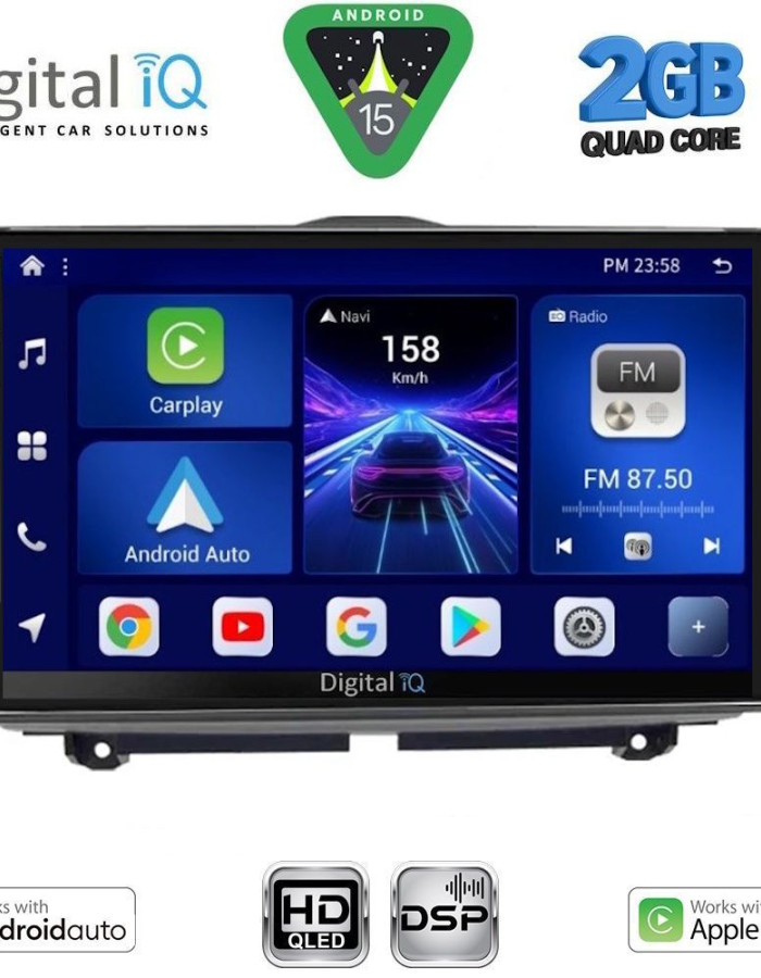 DIGITAL IQ BXC 3338_CPAA (9inc) MULTIMEDIA TABLET for LADA GRANTA mod. 2012-2026