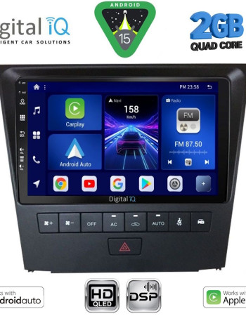 DIGITAL IQ BXC 3341_CPAA (9inc) MULTIMEDIA TABLET for LEXUS GS mod. 2004-2011