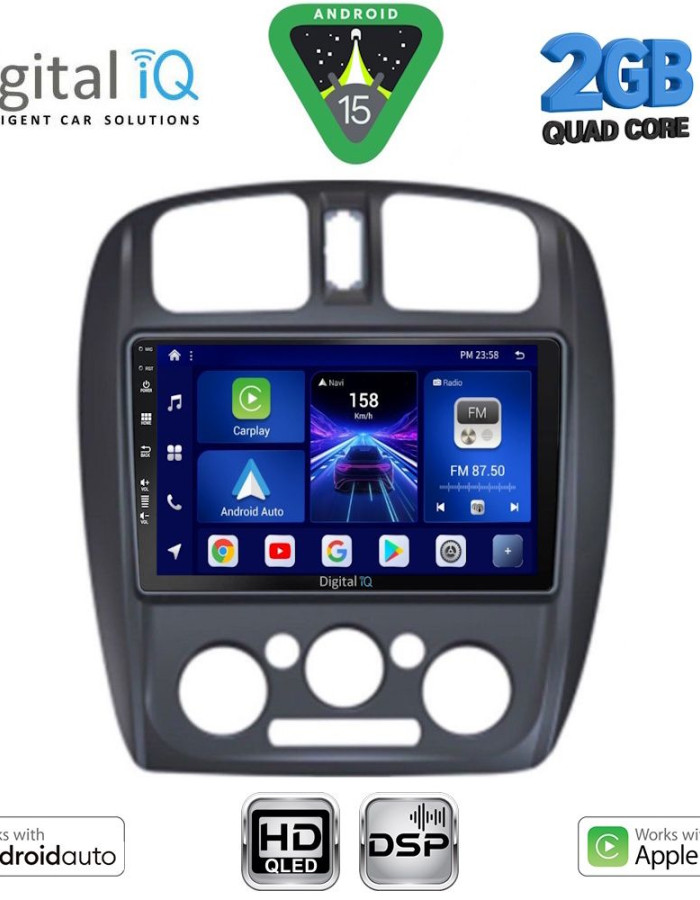 DIGITAL IQ BXC 3363_CPAA (9inc) MULTIMEDIA TABLET for MAZDA 323 mod. 1998-2004