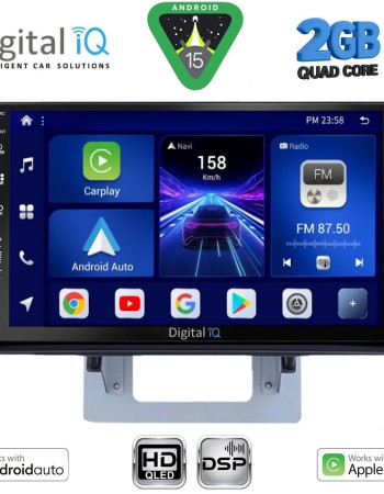 DIGITAL IQ BXC 3364_CPAA DASH (9inc) MULTIMEDIA TABLET for MAZDA BT50 mod. 2012-2019