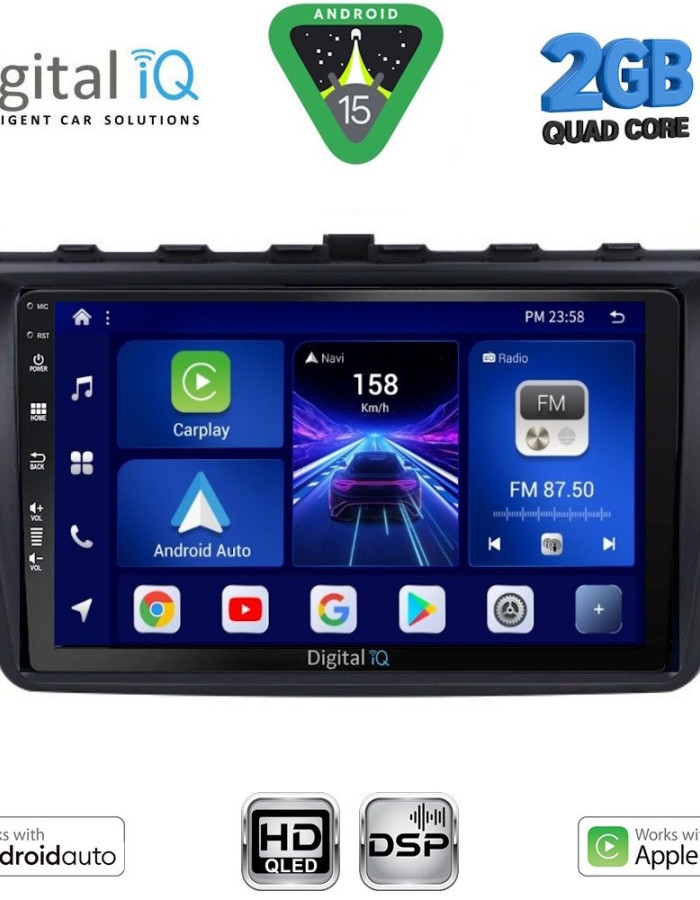 DIGITAL IQ BXC 3377_CPAA (9inc) MULTIMEDIA TABLET for MAZDA 6 mod. 2008-2012