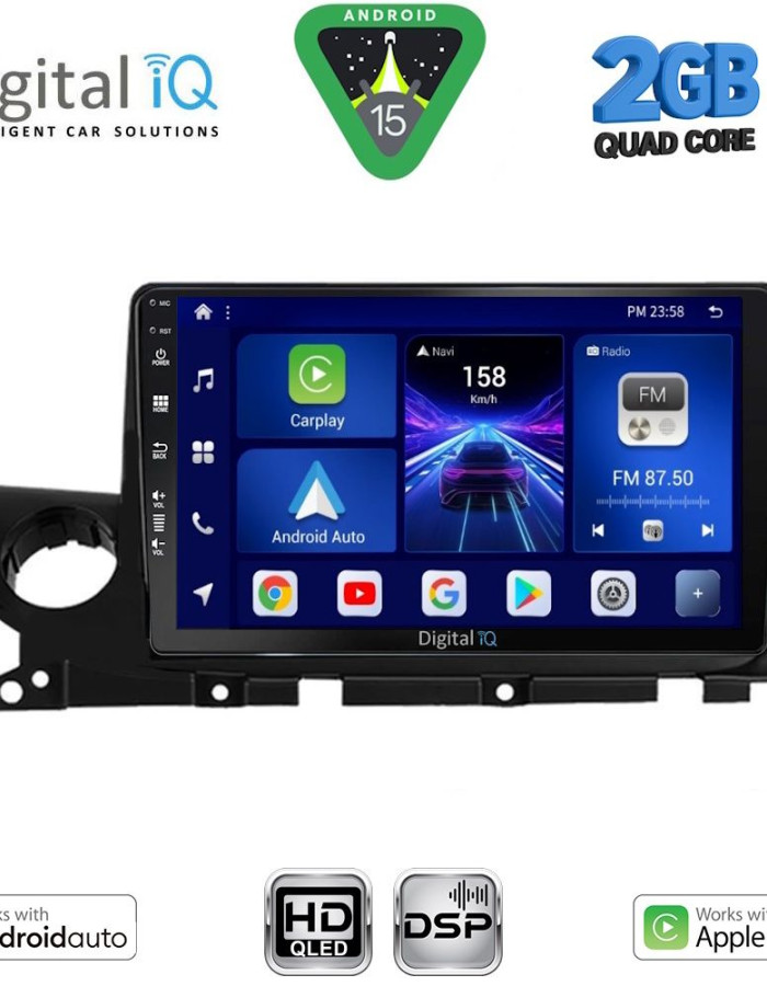 DIGITAL IQ BXC 3379B_CPAA (9inc) MULTIMEDIA TABLET for MAZDA 6 mod. 2021-2026