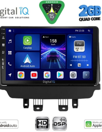 DIGITAL IQ BXC 3384_CPAA (9inc) MULTIMEDIA TABLET for MAZDA CX3 mod. 2014-2023