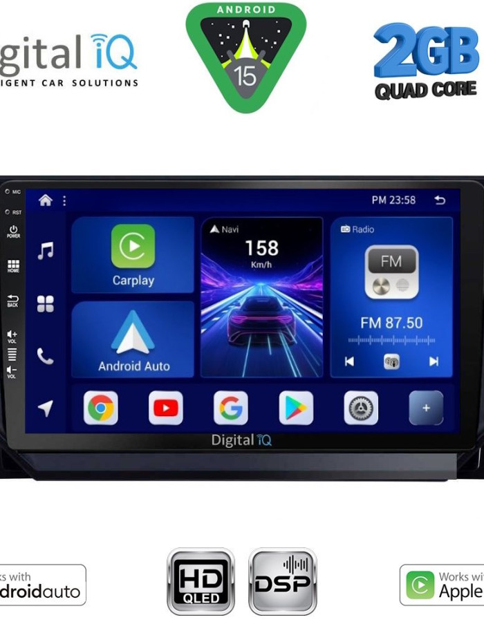 DIGITAL IQ BXC 3391_CPAA (10inc) MULTIMEDIA TABLET for MAZDA CX9 mod. 2006-2015