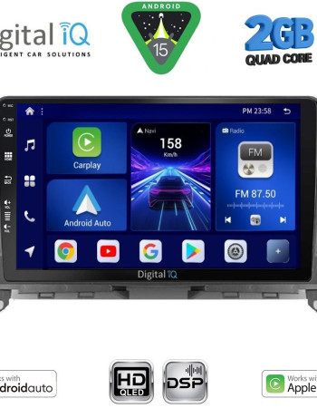 DIGITAL IQ BXC 3405_CPAA (9inc) MULTIMEDIA TABLET for MERCEDES C (W204) mod. 2007-2011