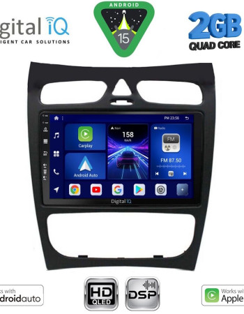 DIGITAL IQ BXC 3406_CPAA (9inc) MULTIMEDIA TABLET for MERCEDES CLK (W209) mod. 2000-2004
