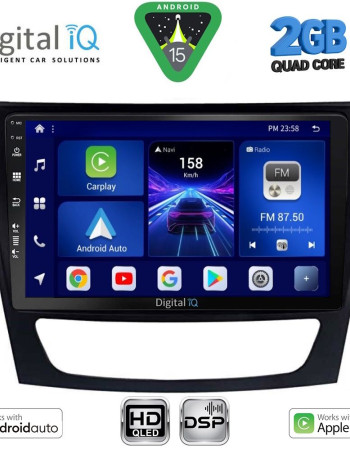 DIGITAL IQ BXC 3408_CPAA (9inc) MULTIMEDIA TABLET for MERCEDES E (W211) – CLS (W219) mod. 2003-2009