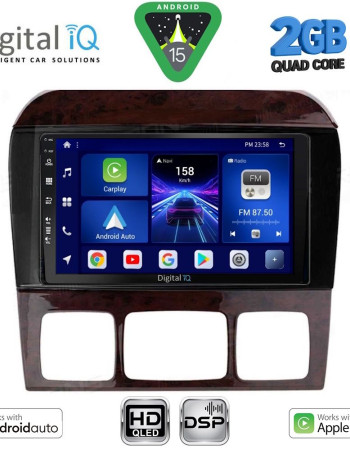 DIGITAL IQ BXC 3426_CPAA (9inc) MULTIMEDIA TABLET for MERCEDES S W220 mod. 1998-2005