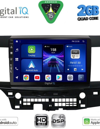 DIGITAL IQ BXC 3434_CPAA (10inc) MULTIMEDIA TABLET for MITSUBISHI LANCER mod. 2008-2017