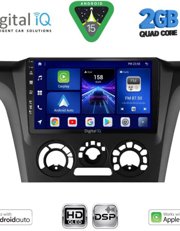 DIGITAL IQ BXC 3441_CPAA A/C (9inc) MULTIMEDIA TABLET for MITSUBISHI OUTLANDER mod. 2001-2005