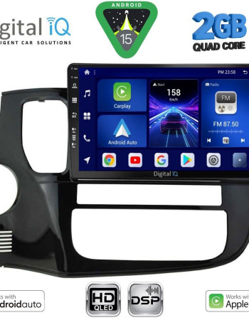 DIGITAL IQ BXC 3443_CPAA (10inc) MULTIMEDIA TABLET for MITSUBISHI OUTLANDER mod. 2013-2020