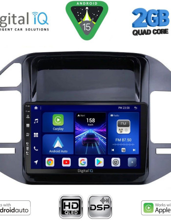 DIGITAL IQ BXC 3444_CPAA (9inc) MULTIMEDIA TABLET for MITSUBISHI PAJERO mod. 1999-2006