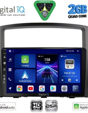 DIGITAL IQ BXC 3446_CPAA (9inc) MULTIMEDIA TABLET for MITSUBISHI PAJERO mod. 2006-2013