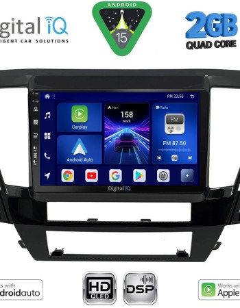 DIGITAL IQ BXC 3447S_CPAA (9inc) MULTIMEDIA TABLET for MITSUBISHI PAJERO SPORT mod. 2020-2026